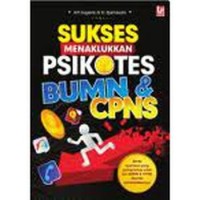 Image of Sukses Menaklukan Psikotes Bumn & Cpns