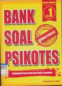 BANK SOAL PSIKOTES