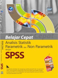 Image of Belajar cepat analisis statistik parametrik dan non parametrik dengan SPSS