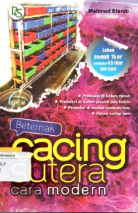 Image of Beternak Cacing sutera cara modern