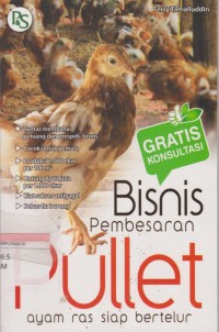 Bisnis Pembesaran Pullet