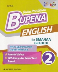 Image of Bupena English for SMA/MA Grade XI