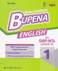 Image of Bupena English SMP/MTS KElas VII