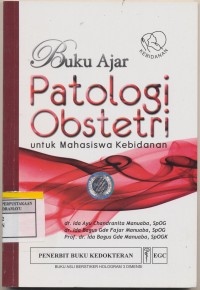 Image of Buku Ajar Patologi Obstetri untuk Mahasiswa Kebidanan