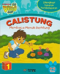 Calistung Go, Diego, Go! 4-5 Tahun Jilid 1