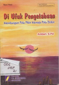 Image of Di ufuk pengetahuan