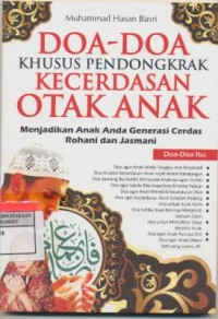 Image of Doa-Doa Khusus Pendongkrak Kecerdasan Otak Anak