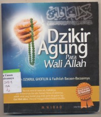 Dzikir agung para wali allah