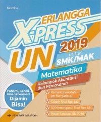 Erlangga X-Press UN SMK/MAK 2019 Matematika Kelompok Akuntansi dan Pemasaran