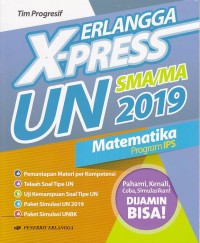 Image of Erlannga X-Press UN SMA/MA 2019 Matematika Program IPS