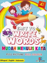 Image of Easy To Write Words Mudah Menulis Kata