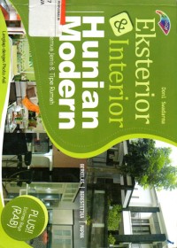 Image of Eksterior dan interior hunian modern