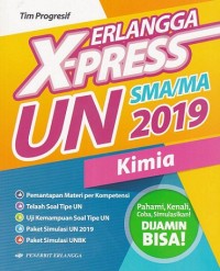 Image of Erlangga X-Press UN SMA/MA 2019 Kimia Program IPA