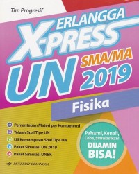 Image of Erlangga X-Press UN SMA/MA 2019 Fisika