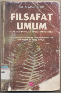 FILSAFAT UMUM