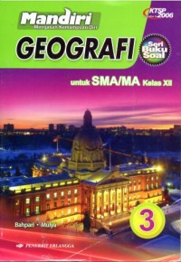Image of GEOGRAFI 3 : Untuk SMA/MA kelas XII