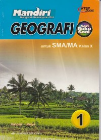 Mandiri Geografi SMA/MA Kelas X