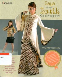 Gaya dengan batik kontemporer