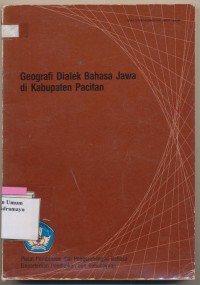 Image of geografi dialek bahasa jawa di kabupaten pacitan