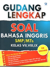 Image of Gudang lengkap soal bahasa inggris SMA/MA kelas x, xi, xii