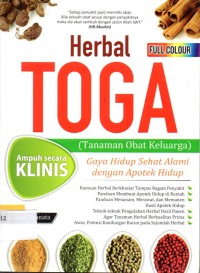 Herbal toga : tanaman obat keluarga