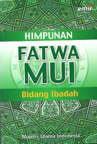 Image of HIMPUNAN FATWA MUI BIDANG IBADAH