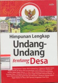 Himpunan Lengkap Undang-Undang tentang Desa