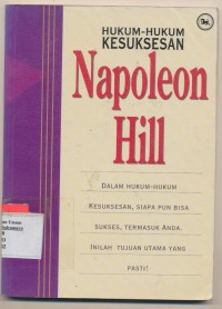 Image of HUKUM-HUKUM KESUKSESAN NAPOLEON HILL