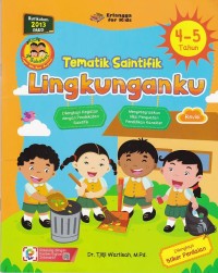 Image of Tematik Saintifik : Lingkunganku 4 - 5 tahun
