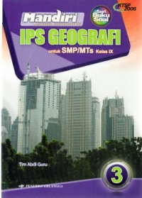 IPS GEOGRAFI: UNTUK SMP/MTs KELAS IX