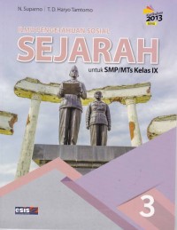 IPS Sejarah untuk SMP/MTs Kelas IX