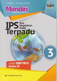 Image of Mandiri IPS Terpadu untuk SMP/MTs Kelas IX