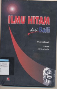 Image of ILMU HITAM DARI BALI