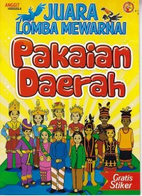 Juara Lomba Mewarnai Pakaian Daerah