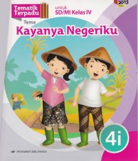 Karyanya Negeriku untuk SD/MI Kelas IV