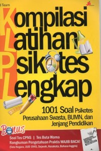 Image of KOMPILASI LATIHAN PSIKOTES LENGKAP
