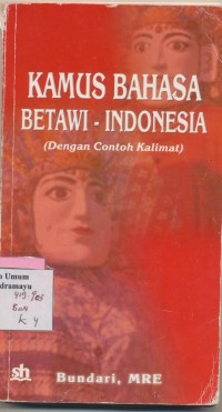 Kamus Bahasa Betawi-Indonesia