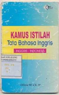 Image of Kamus Istilah Tata Bahasa Inggris