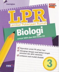 Lembar Pekerjaan Rumah Biologi untuk SMA dan MA Kelas XII