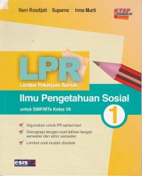 Lembar Pekerjaan Rumah (LPR) Ilmu Pengetahuan Sosial: untuk SMP/MTs Kelas VII