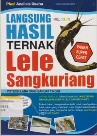 Langsung Hasil Ternak Lele Sangkuriang