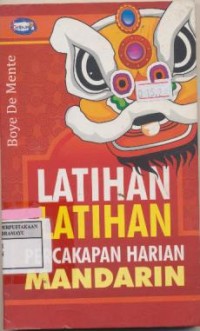 LATIHAN LATIHAN percakapan harian MANDARIN