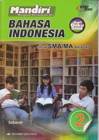 Image of Mandiri Bahasa Indonesia SMA/MA Kelas XI