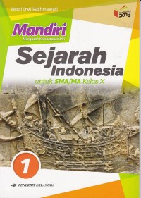Image of Mandiri Sejarah Indonesia Jilid 1 untuk SMA/MA Kelas X