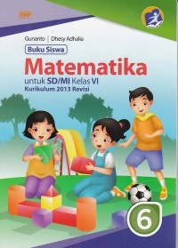 Buku Siswa Matematika untuk SD/MI Kelas VI