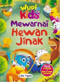 Wudi Kidz Mewarnai Hewan Jinak