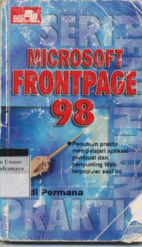 MICROSOFT FRONTPAGE 98