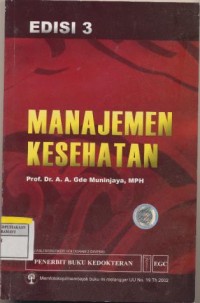 Manajemen Kesehatan Edisi 3