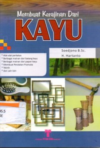 Image of Membuat kerajinan dari kayu