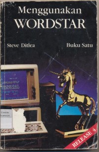 Image of MENGGUNAKAN WORDSTAR BUKU SATU